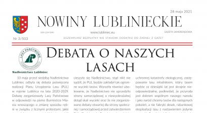 okładka Nowiny Lublinieckie 3/503